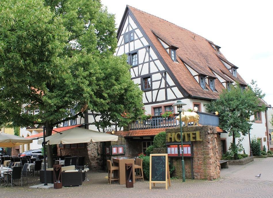 Hotel Altes Badhaus Eberbach  Exterior foto