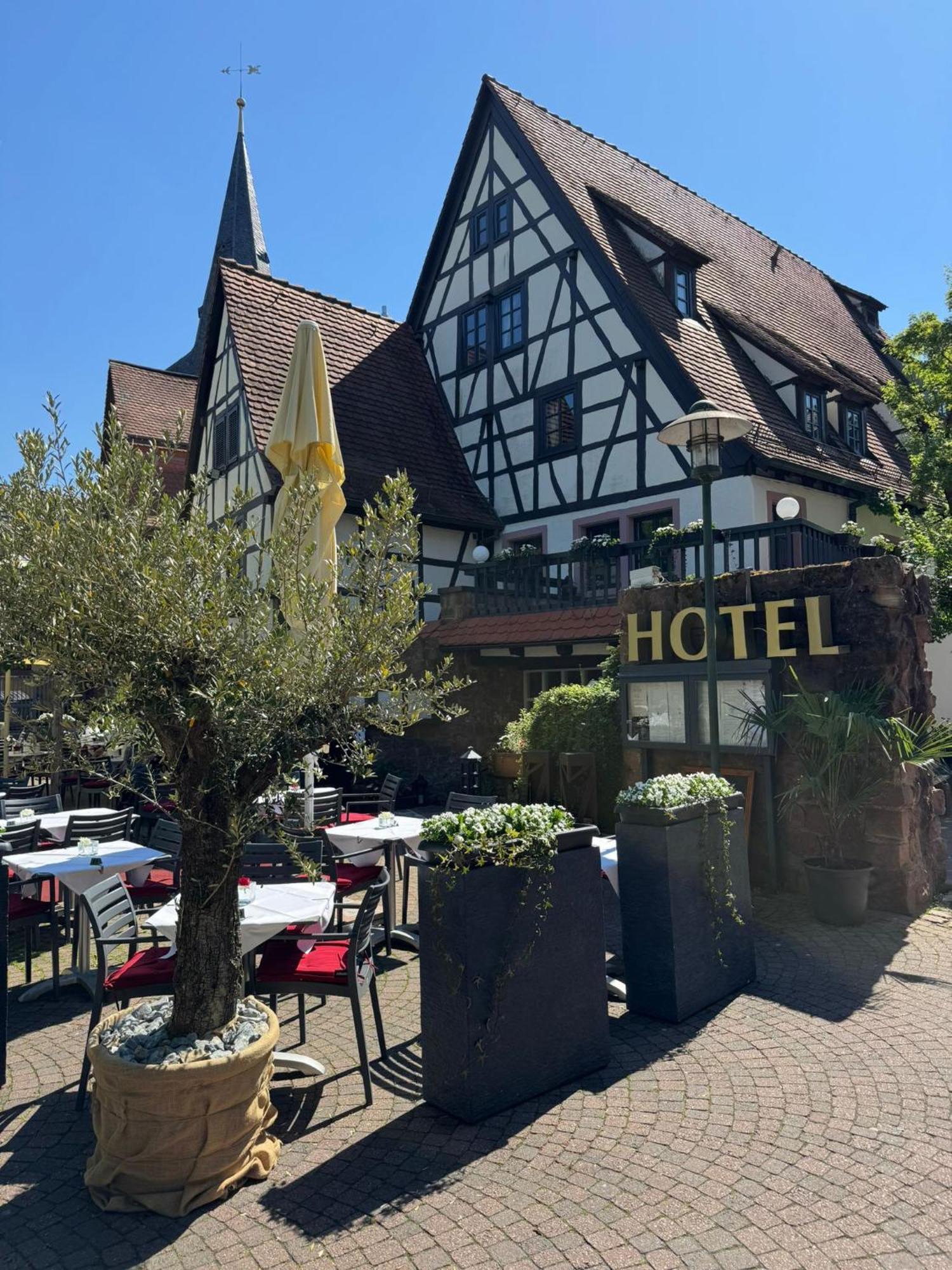 Hotel Altes Badhaus Eberbach  Exterior foto