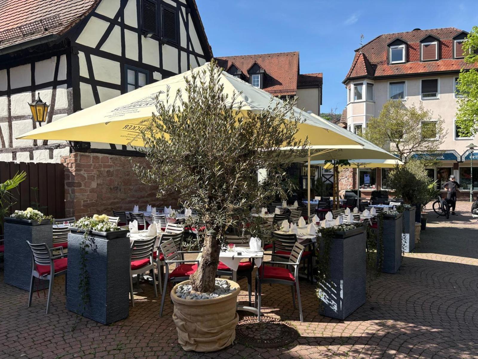 Hotel Altes Badhaus Eberbach  Exterior foto